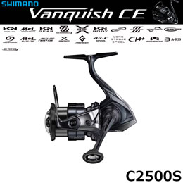 シマノ(SHIMANO) 26 ヴァンキッシュ CE C2500S ●予約受付中、2026年 2月入荷後の発送になります。
