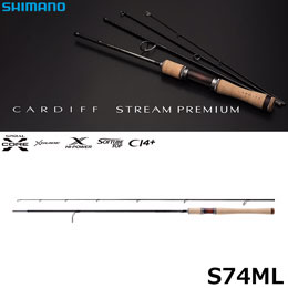 シマノ(SHIMANO) 24 カーディフ ストリーム プレミアム S74ML
