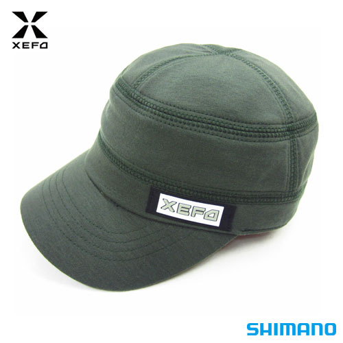 シマノ(SHIMANO) XEFO・SWEATwork cap CA-296N オリーブ ☆セール特別