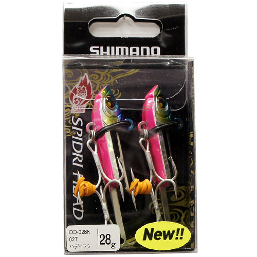 シマノ(SHIMANO) 熱砂 スピドリヘッド28g OO-028K ハデイワシ 02T ★セール処分特価品