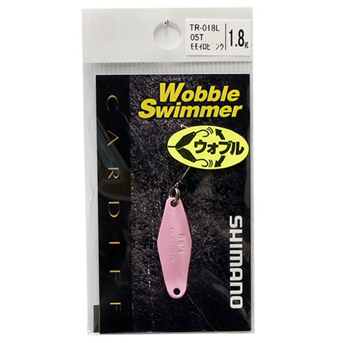 シマノ(SHIMANO) カーディフ ウォブルスイマー 1.8g TR-018L 05T 桃色ピンク ★セール処分特価品