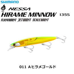 シマノ(SHIMANO) 熱砂 ヒラメミノー135S FB XF-413T Aヒラメゴールド011