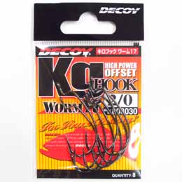 デコイ キロフック ワーム17 #2/0