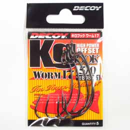 デコイ キロフック ワーム17 #5/0