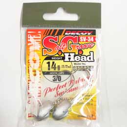 デコイ S.G.ヘッド SV-34 #3/0 1/2oz(14g)