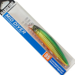 デュエル(DUEL) ハードコア ミッドダイバー (F) 95mm 03 HGGR ゴールドグリーン