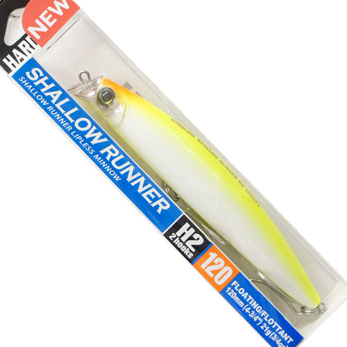 デュエル(DUEL) ハードコア シャローランナー H2 (F) 120mm 10 PCL パールチャート