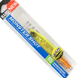 デュエル(DUEL) ハードコア モンスターショット (S) 95mm 13HOGCオレンジテールゴールドチャート