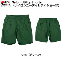 ABU ナイロンユーティリティショーツ グリーン M