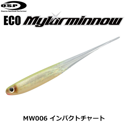 O.S.P(オーエスピー) ECO マイラーミノー 3.5 MW006 インパクトチャート