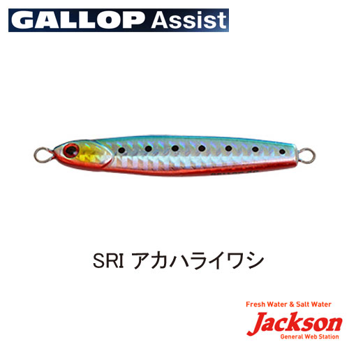 ジャクソン ギャロップ アシスト(Gallop Assist )40g SRI アカハライワシ ▼特別価格▼(数量限定)