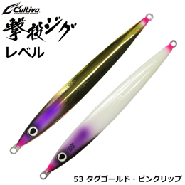 オーナー(OWNER) 撃投ジグレベル40g 53 タグゴールド・ピンクリップ