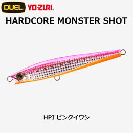 デュエル(DUEL) ハードコア モンスターショット (S) 95mm ピンクイワシ 06