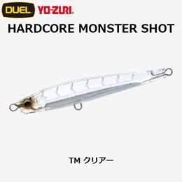 デュエル(DUEL) ハードコア モンスターショット (S) 95mm クリアー 10