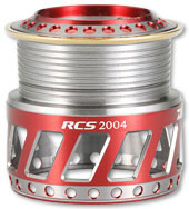 ダイワRCSスピニングリールカスタムスプール２００４レッド ダイワ(DAIWA) RCS 2004レッド(スプール) ☆特別割引品 ○完売しました