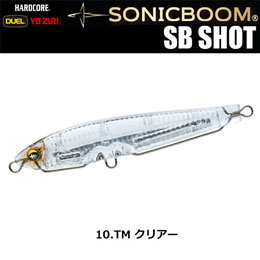 デュエル(DUEL) ソニックブーム SBショット 115S 115mm 10 TM クリアー