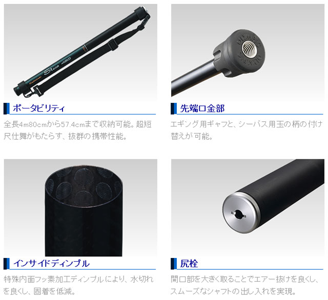 オリンピック グラファイトリーダー ステーザ 390EX ★セール特別価格  stesa_ex_info.jpg