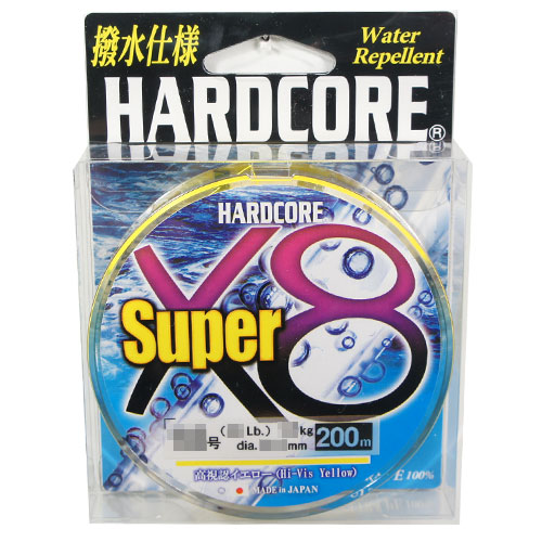デュエル(DUEL) ハードコア スーパー X8 200m 0.6号 Y 高視認イエロー
