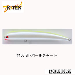 タックルハウス(TACKLE HOUSE) Tuned K-TEN TKLM-120 No.103 パールチャート