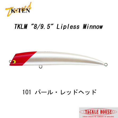 タックルハウス(TACKLE HOUSE) tuned K-TEN TKLM80 NO.101 パールレッドヘッド