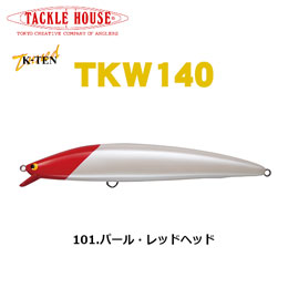 タックルハウス(TACKLE HOUSE) tuned K-TEN TKW140 NO.101 パールレッドヘッド