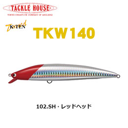 タックルハウス(TACKLE HOUSE) tuned K-TEN TKW140 NO.102 SH・レッドヘッド